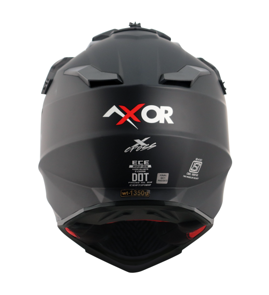 X CROSS DULL BLACK RED 5