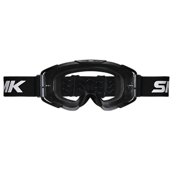 Очки кроссовые SMK TERRAIN, цвет черный, с прозрачной линзой 