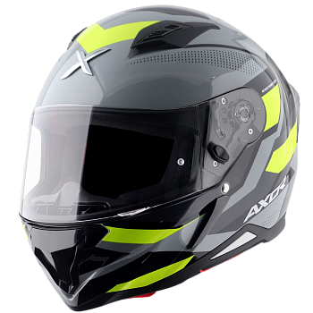 Шлем AXOR SH-890 HUNTER CORNET, цвет черный/неон/желтый