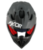 X CROSS DULL BLACK RED 9